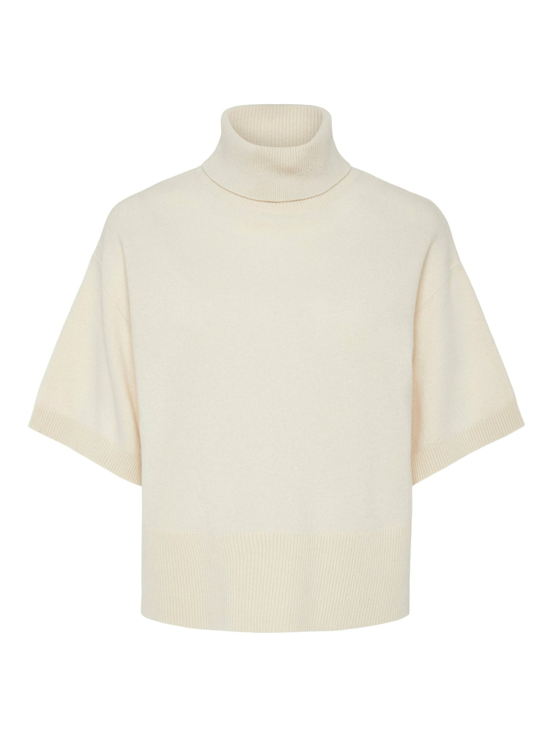 Emila 2/4 Wool Knit Pullover Sandshell | Genser | Smuk - Dameklær på nett