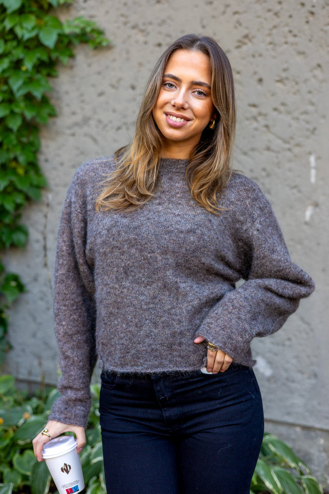 Emmalou Knit O - Neck Delicioso | Genser | Smuk - Dameklær på nett