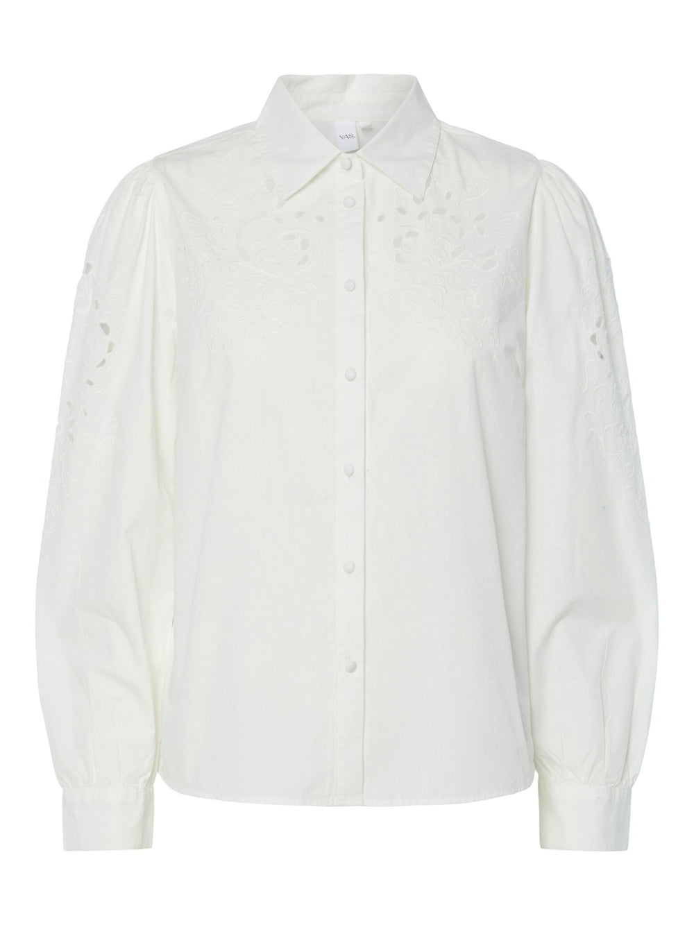 Emru Ls Shirt Star White | Skjorter og bluser | Smuk - Dameklær på nett