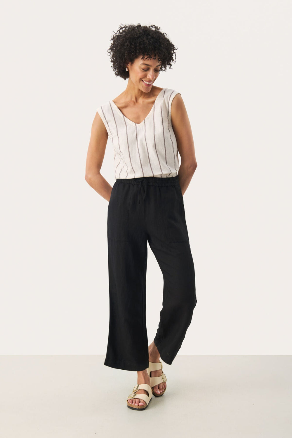 Eniolaspw Pants Black | Bukser | Smuk - Dameklær på nett