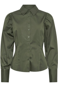Esther Blouse Bottle Green