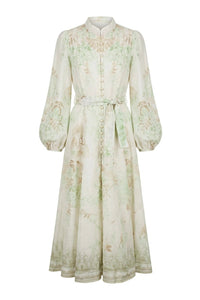 Evy Midi Dress Vert