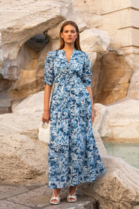 Fabienne Dress Bleu De France