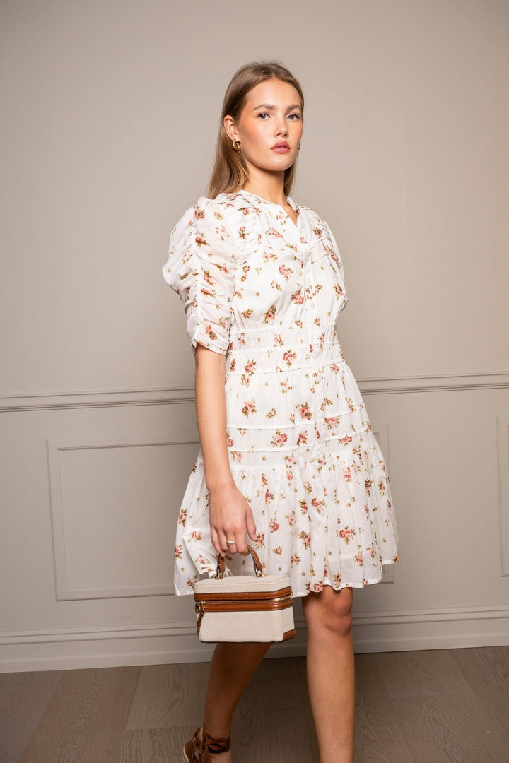 Fabienne Mini Dress Rose | Kjoler | Smuk - Dameklær på nett
