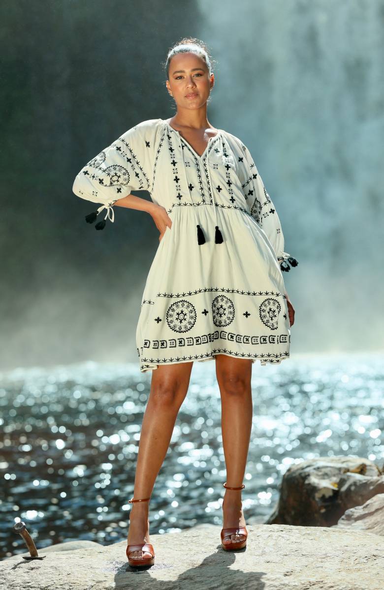 Filippa Mini Dress Whisper White | Kjoler | Smuk - Dameklær på nett