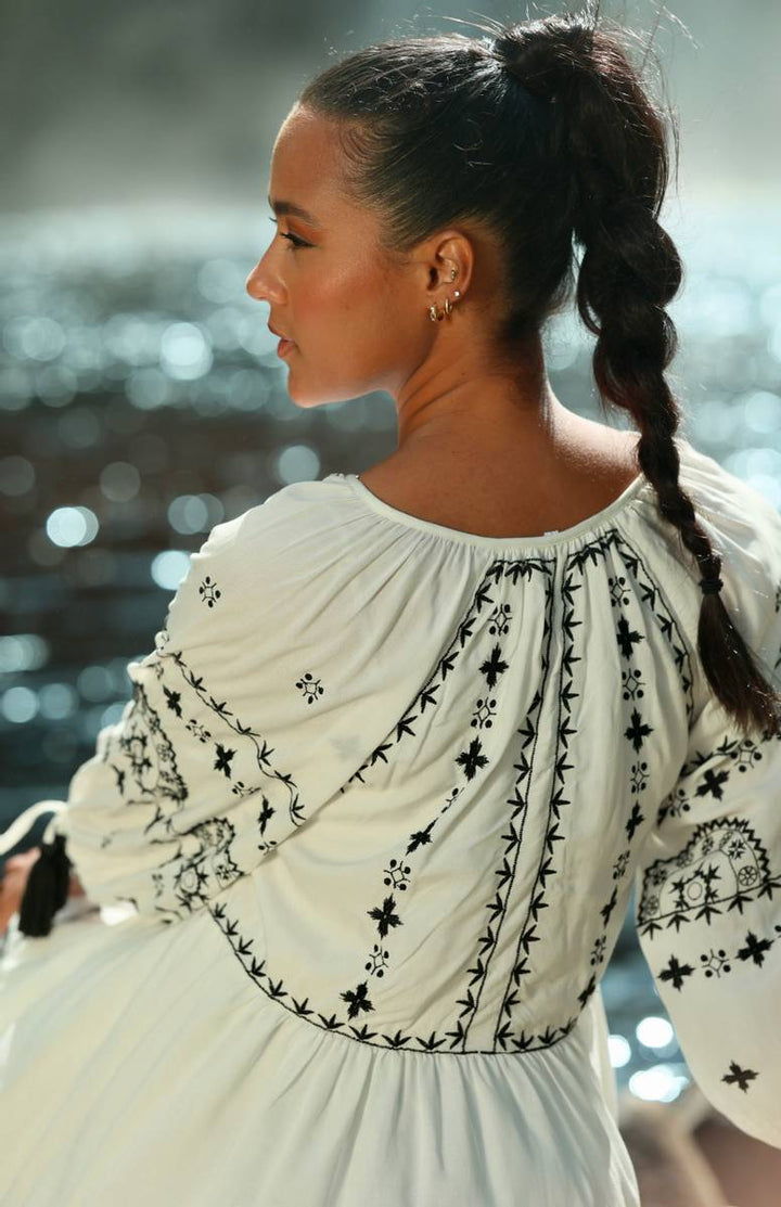 Filippa Mini Dress Whisper White | Kjoler | Smuk - Dameklær på nett