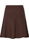 Fonny Hw Knit Skirt Chocolate Brown