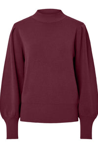 Fonny Ls Knit Pullover Fig
