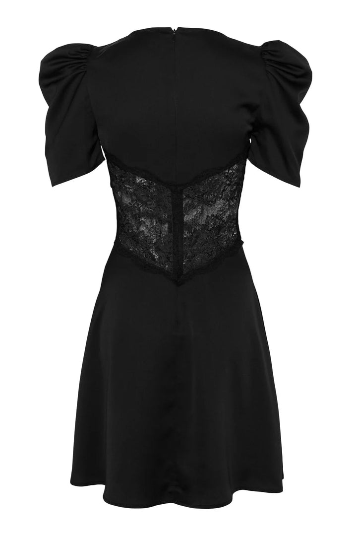 Francis Lace Mini Dress Black | Kjoler | Smuk - Dameklær på nett