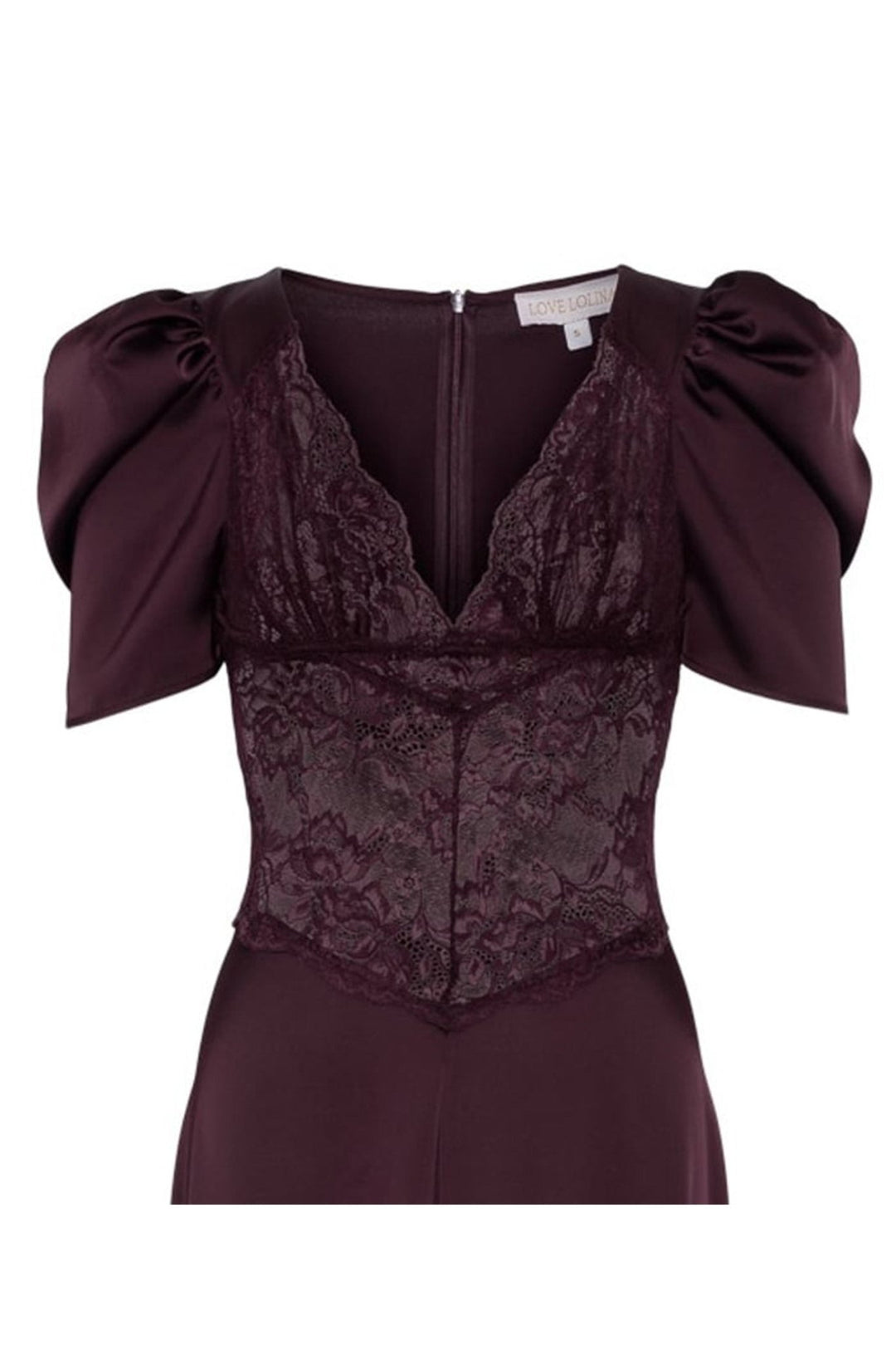 Francis Lace Top Burgundy | Skjorter og bluser | Smuk - Dameklær på nett