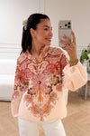 Frime Blouse Beige Paisley