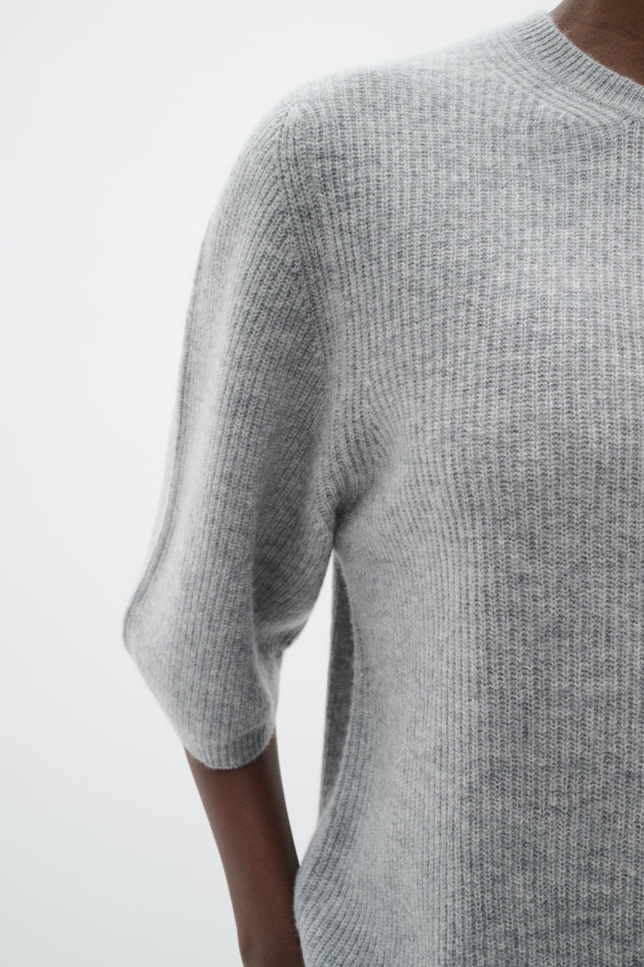 Garoiw Monika Oversize Tshirt Granite Melange | Genser | Smuk - Dameklær på nett