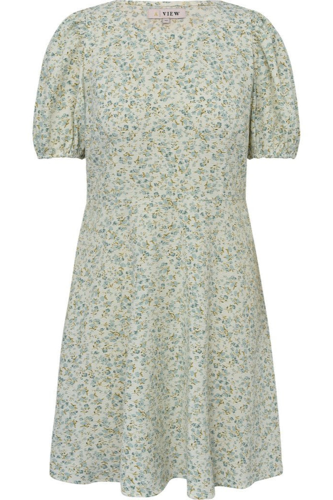 Gino Dress Pale Mint/Off White | Kjoler | Smuk - Dameklær på nett