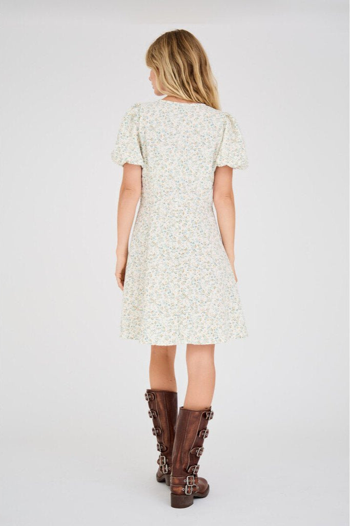 Gino Dress Pale Mint/Off White | Kjoler | Smuk - Dameklær på nett