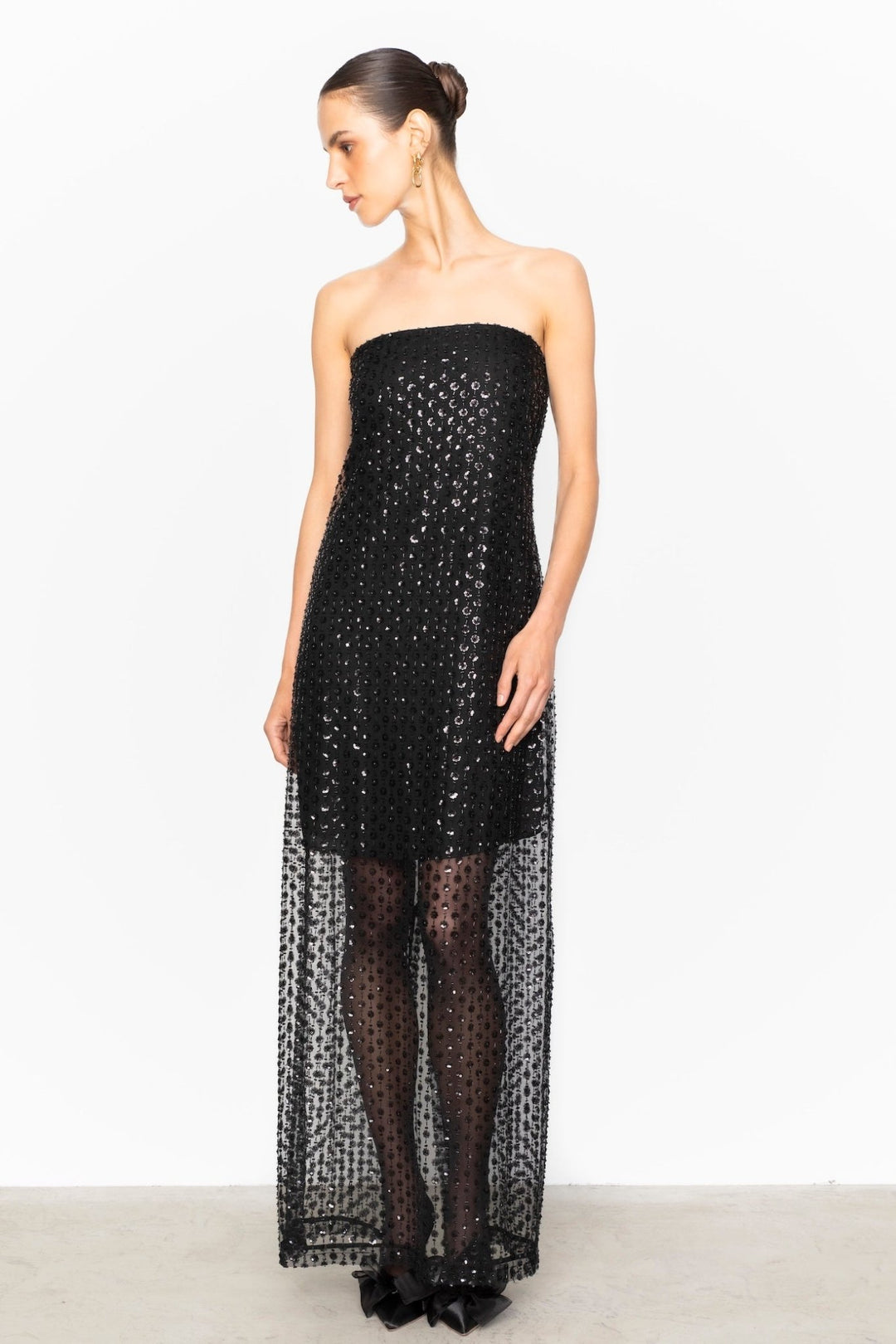 Giovanna Beaded Dress Black | Kjoler | Smuk - Dameklær på nett