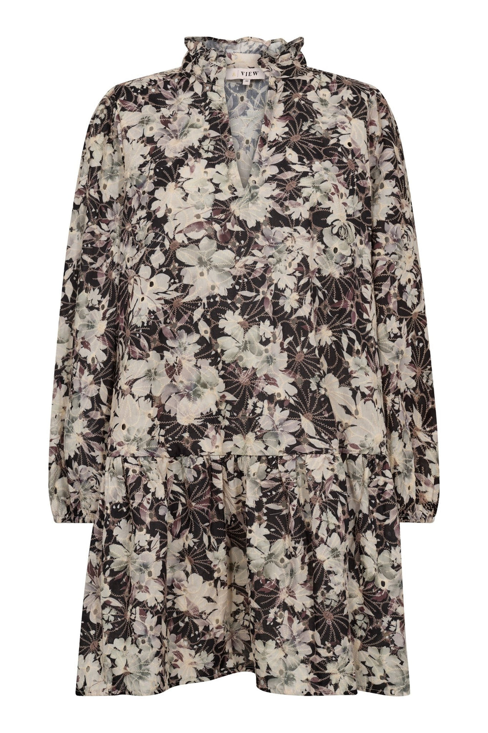 Grete Dress Black/Off White | Kjoler | Smuk - Dameklær på nett