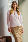 Honey Pullover Pale Rose