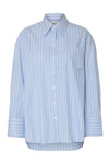 Hotel Amour Oversize Ls Shirt Light Blue Multi