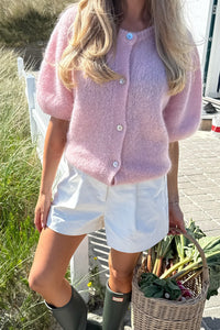 Ida Ss Cardigan Light Pink