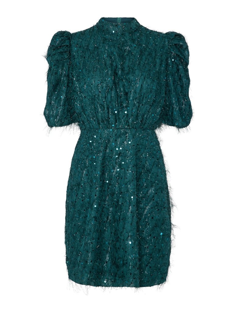 Ilza 2/4 Sequin Dress Ponderosa Pine | Kjoler | Smuk - Dameklær på nett