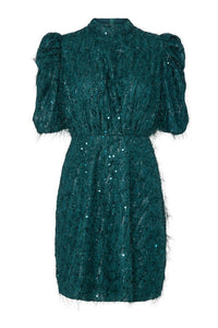 Ilza 2/4 Sequin Dress Ponderosa Pine
