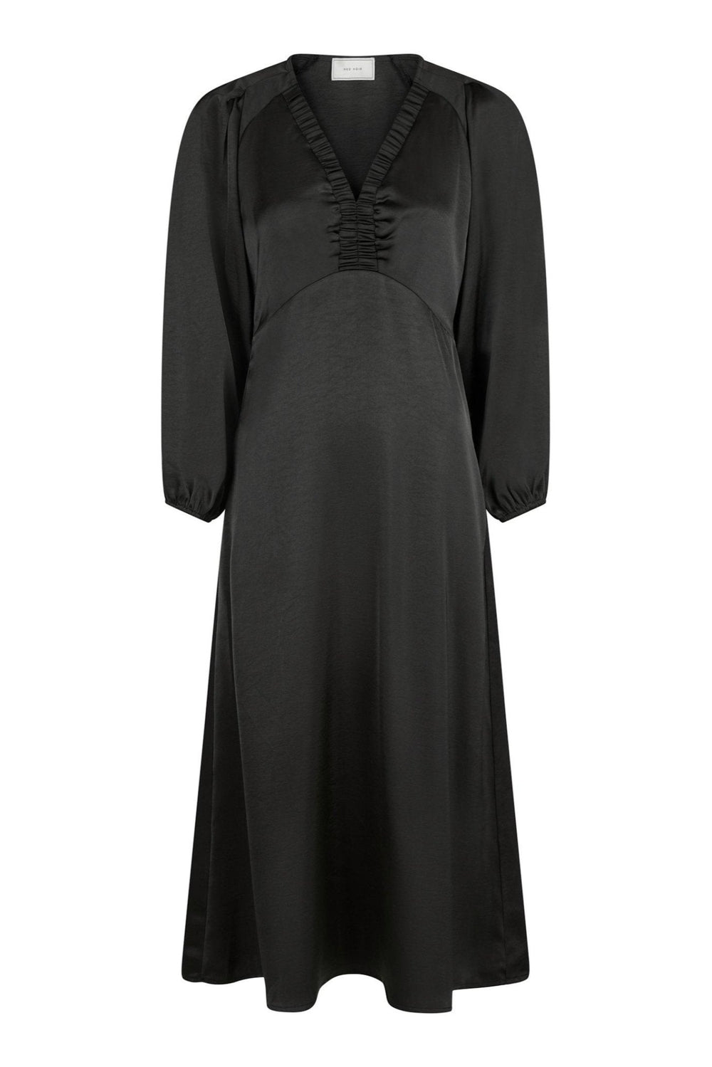 Isobel Heavy Sateen Dress Black | Kjoler | Smuk - Dameklær på nett