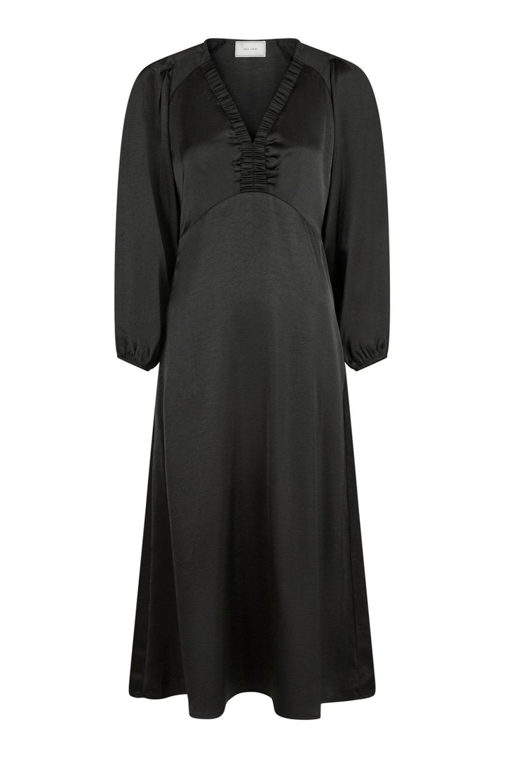 Isobel Heavy Sateen Dress Black | Kjoler | Smuk - Dameklær på nett