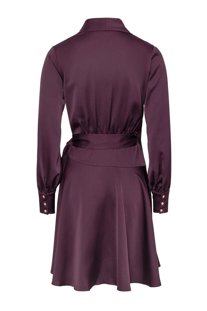 Iza Mini Dress Burgundy | Kjoler | Smuk - Dameklær på nett