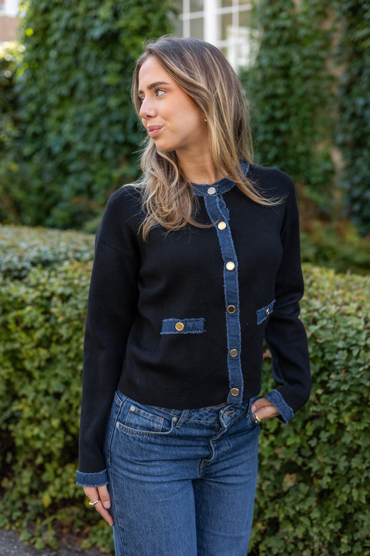 Jersey Jacket Black | Blazer | Smuk - Dameklær på nett