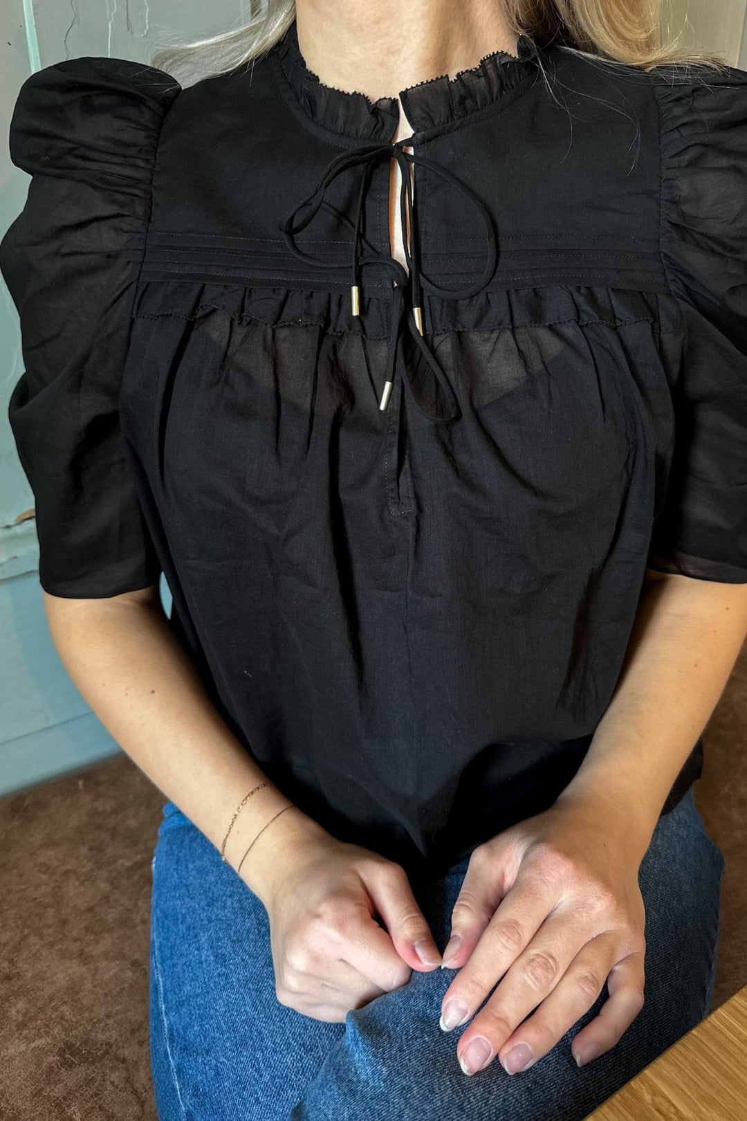 Jodisa Blouse Black | Skjorter og bluser | Smuk - Dameklær på nett