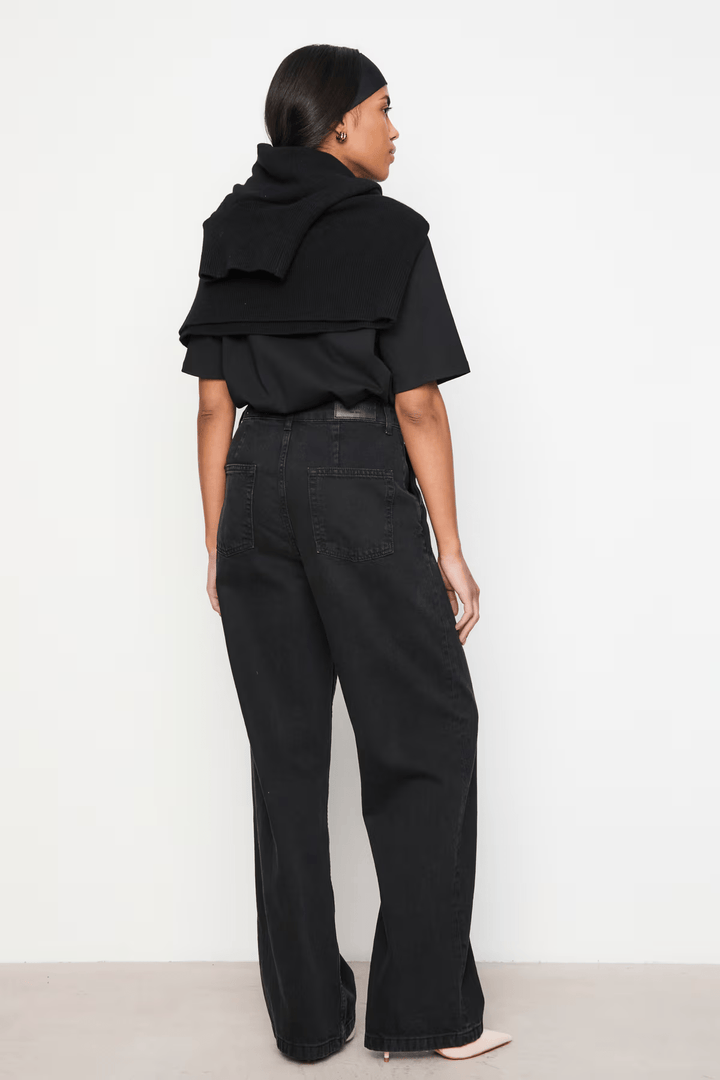 Joshua Jeans Washed Black | Bukser | Smuk - Dameklær på nett