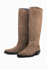 Julia Boots Suede Canguro