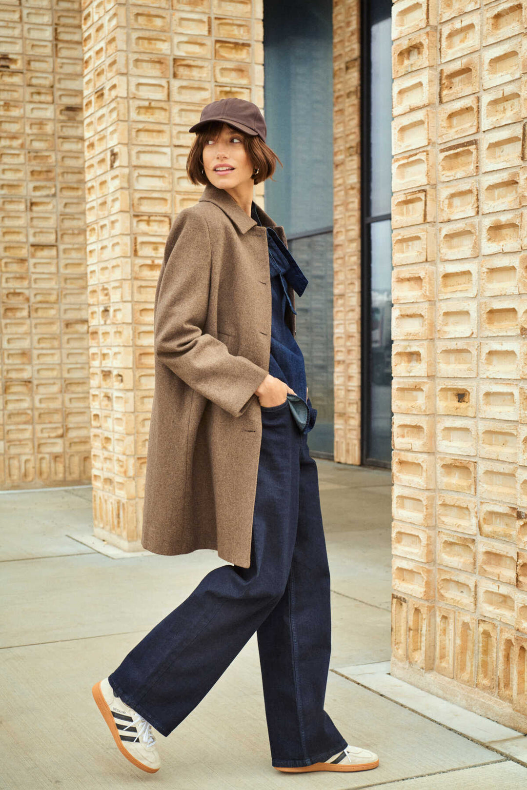 Kamillas Outerwear Dark Walnut Melange | Yttertøy | Smuk - Dameklær på nett