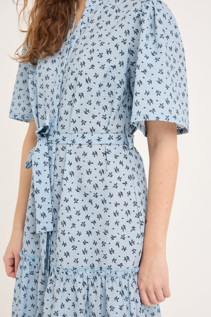 Kate New Long Dress Blue/Navy | Kjoler | Smuk - Dameklær på nett