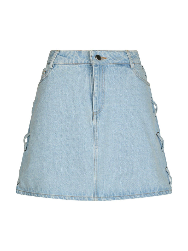 Kessia Braid Skirt Blue | Skjørt | Smuk - Dameklær på nett