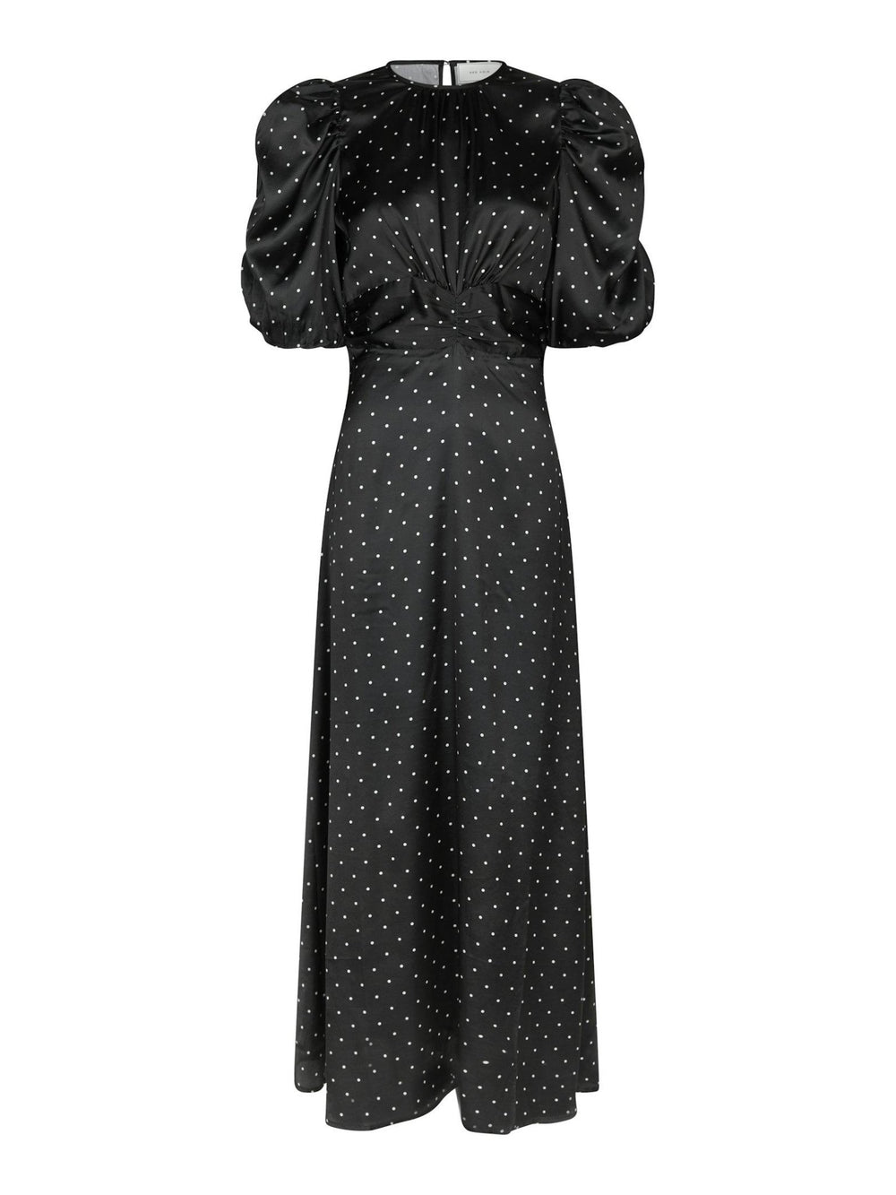 Kikka Dot Dress Black | Kjoler | Smuk - Dameklær på nett