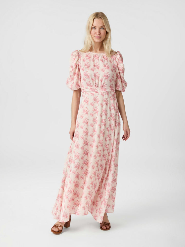 Kikka Wild Rose Dress Pink | Kjoler | Smuk - Dameklær på nett