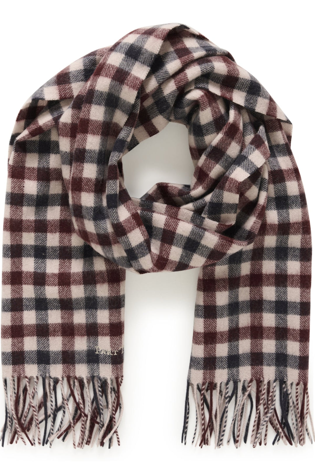 Kitha Scarf Tawny Port Check | Accessories | Smuk - Dameklær på nett