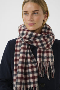 Kitha Scarf Tawny Port Check