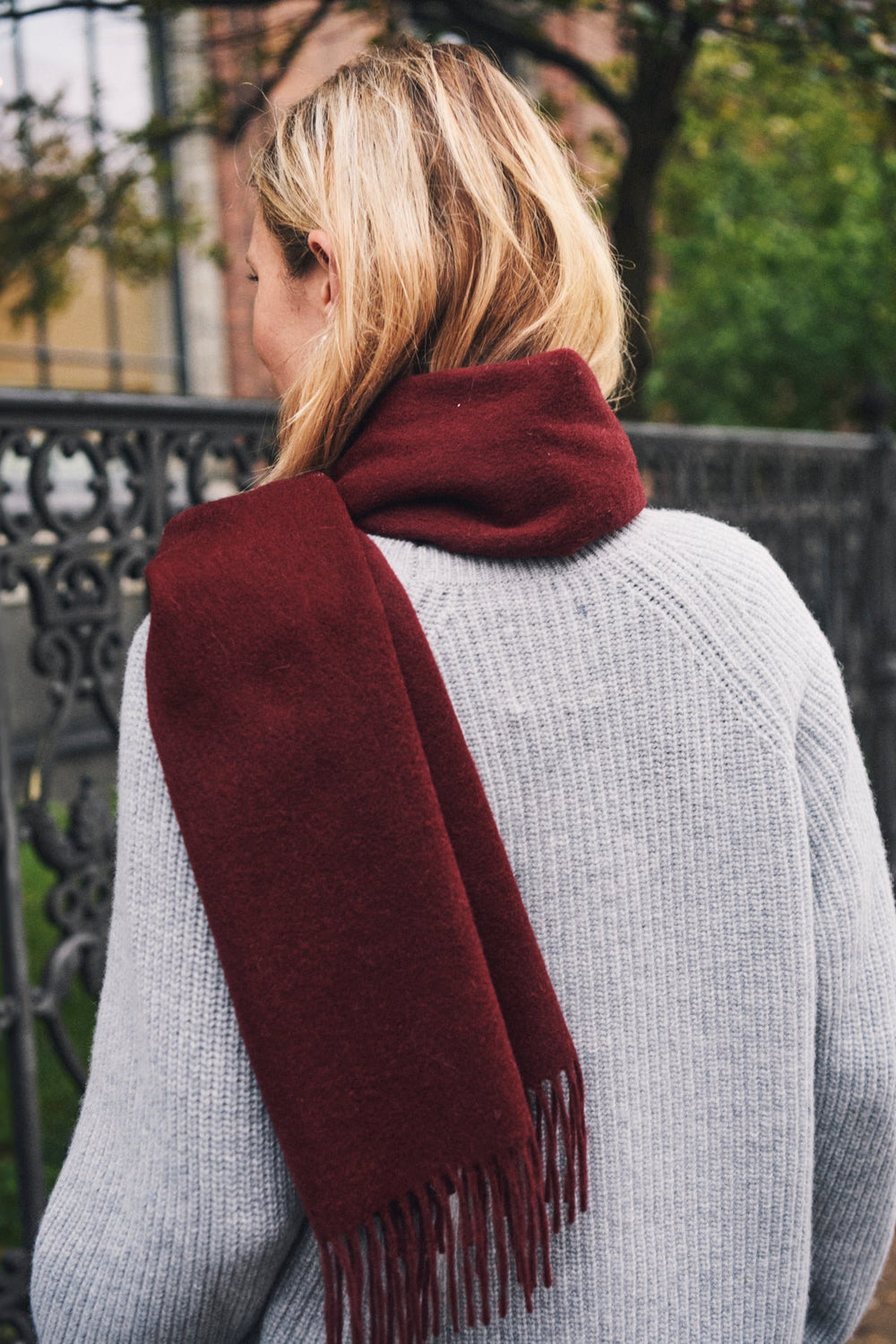 Kitha Scarf Tawny Port | Accessories | Smuk - Dameklær på nett