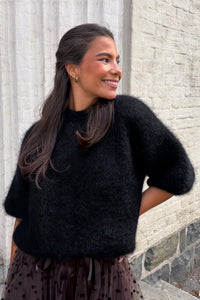 L Essentiel Kid Mohair Sweater Black