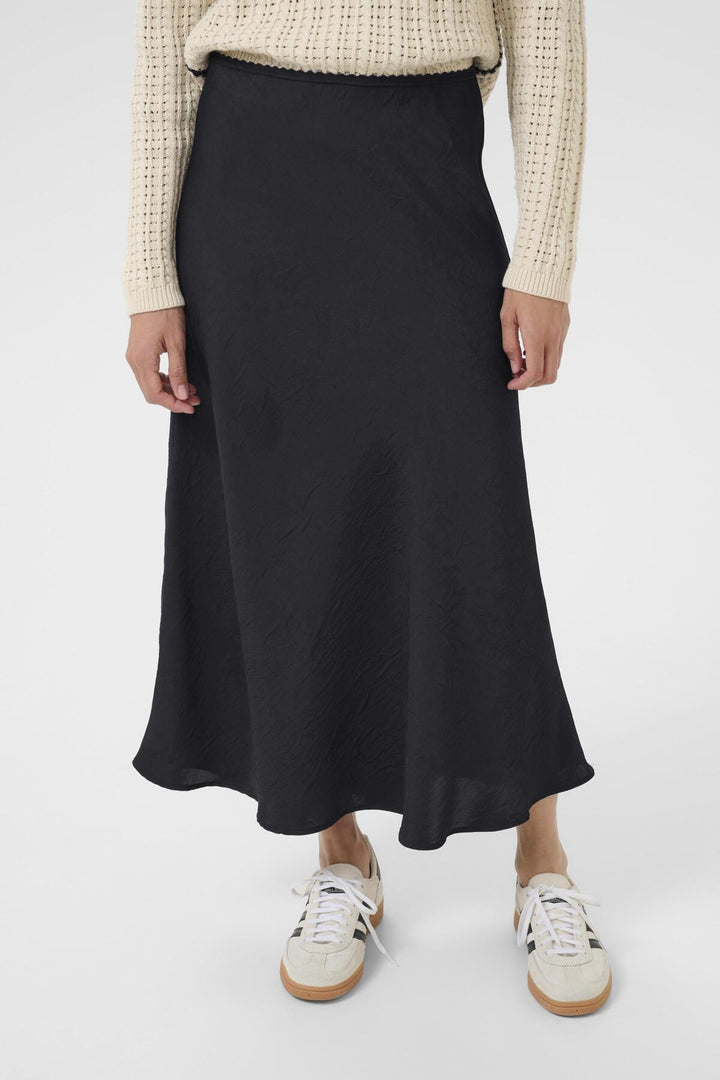 Laurina Skirt Dark Navy | Skjørt | Smuk - Dameklær på nett
