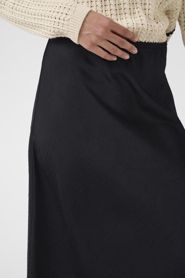 Laurina Skirt Dark Navy | Skjørt | Smuk - Dameklær på nett