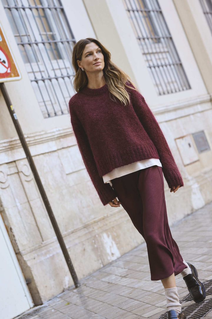 Laurina Skirt Tawny Port | Skjørt | Smuk - Dameklær på nett