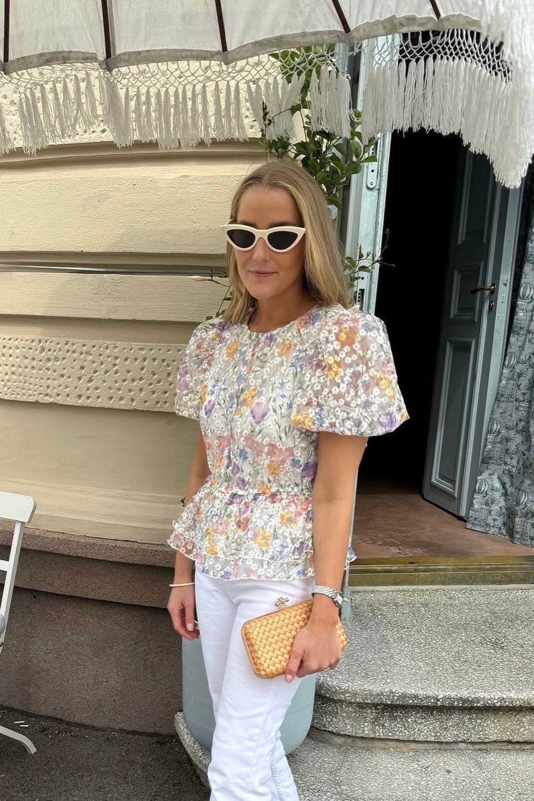 Leanna Ss Top Star White | Topper | Smuk - Dameklær på nett