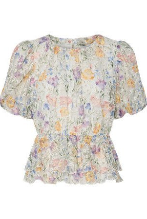 Leanna Ss Top Star White | Topper | Smuk - Dameklær på nett