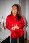 Leia Blouse Red