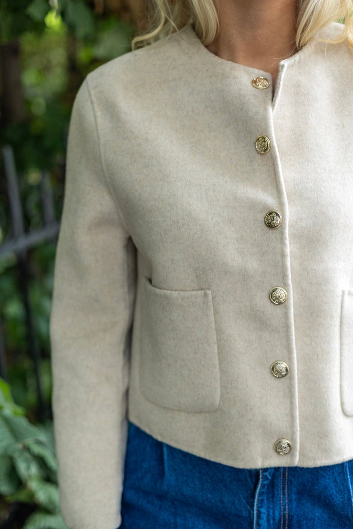 Liam Blazer Sand | Blazer | Smuk - Dameklær på nett