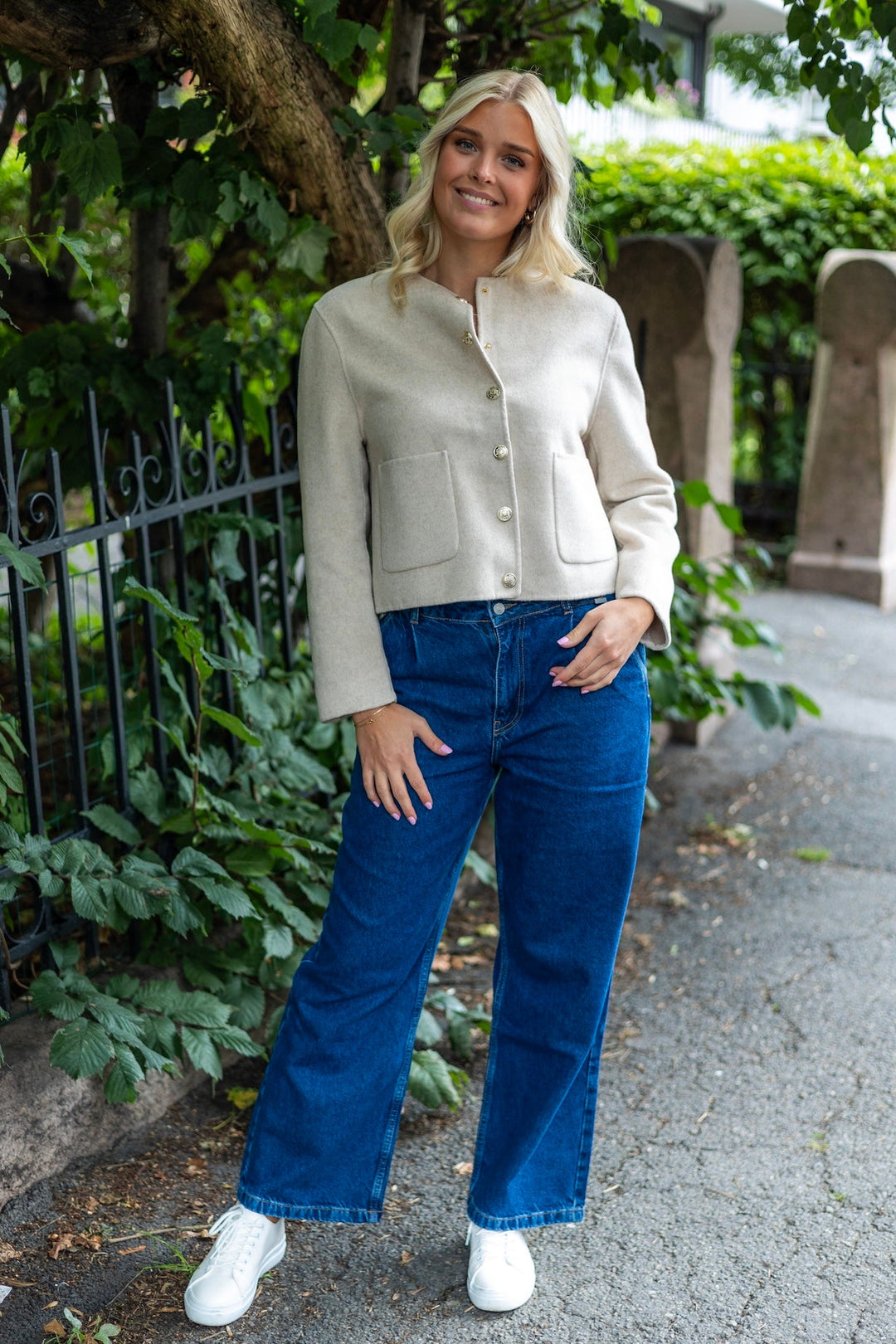 Liam Blazer Sand | Blazer | Smuk - Dameklær på nett