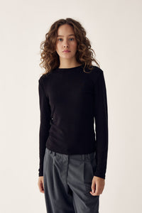 Lidie Ls Top Black